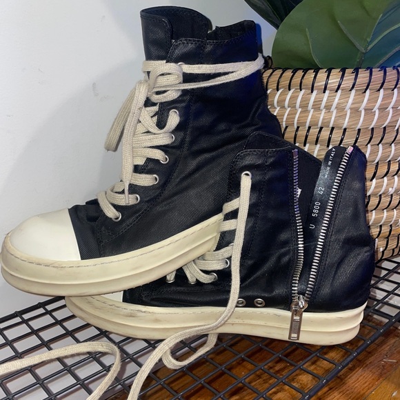 Rick Owens DRKSHDW High Sneakers - Picture 1 of 8
